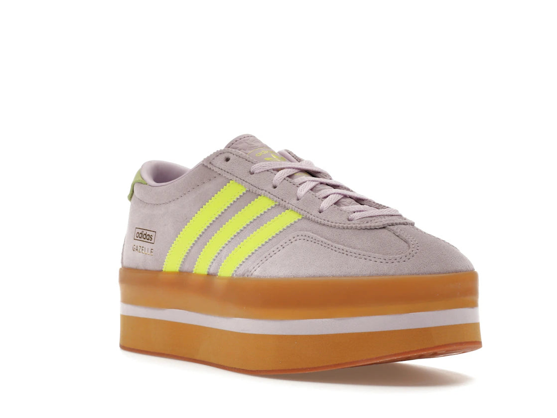 adidas Gazelle Stack Ice Lavender Solar Yellow Gum (Women's) - vue secondaire A