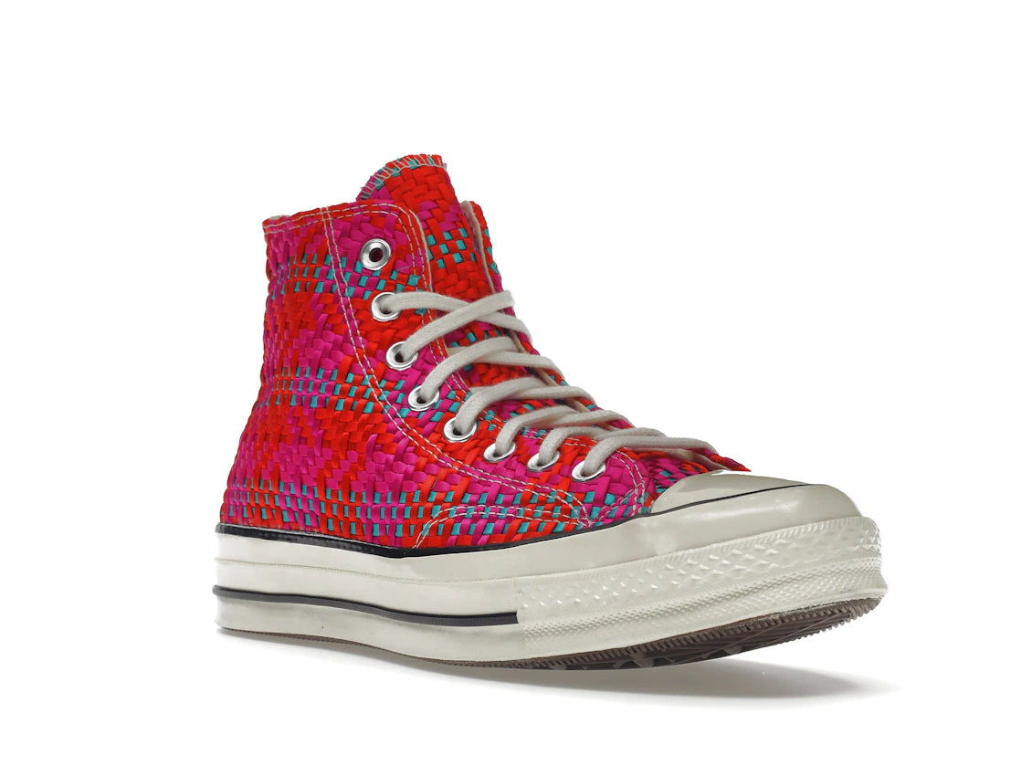 Converse Chuck Taylor All Star 70 Hi Cherry Red Pink Pop - vue secondaire A