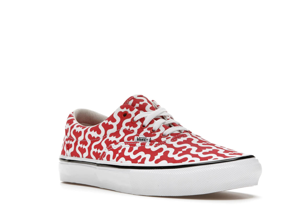 Vans Skate Era Supreme Monogram S Logo Red - vue secondaire A