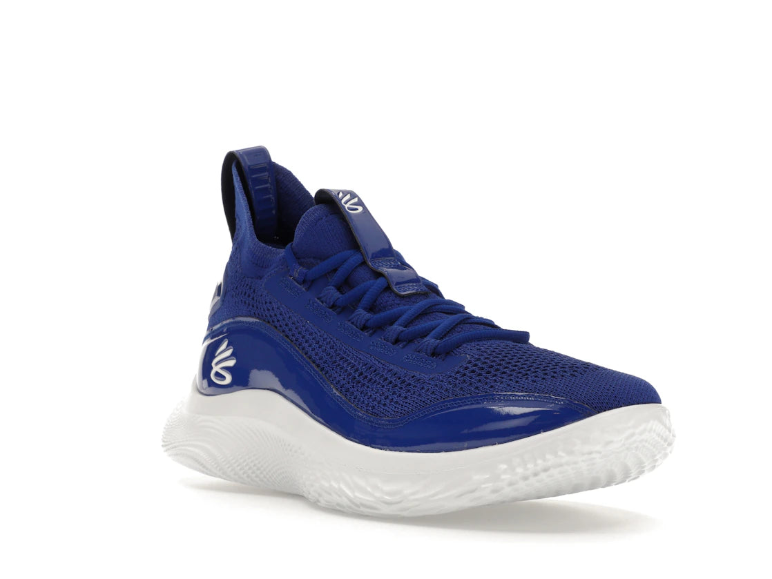 Under Armour Curry Flow 8 Royal Blue White - vue secondaire A