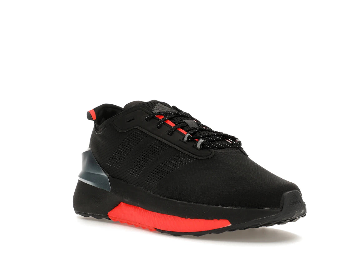 adidas Avryn Core Black Solar Red Grey - vue secondaire A
