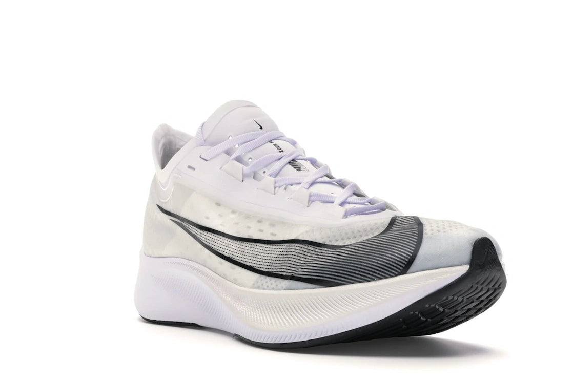 Nike Zoom Fly 3 White Black - vue secondaire A