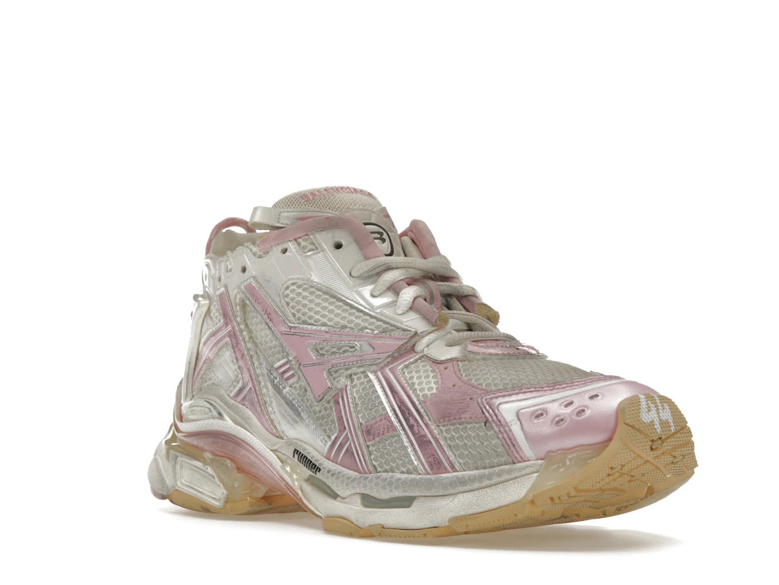 Balenciaga Runner Pink White - vue secondaire A