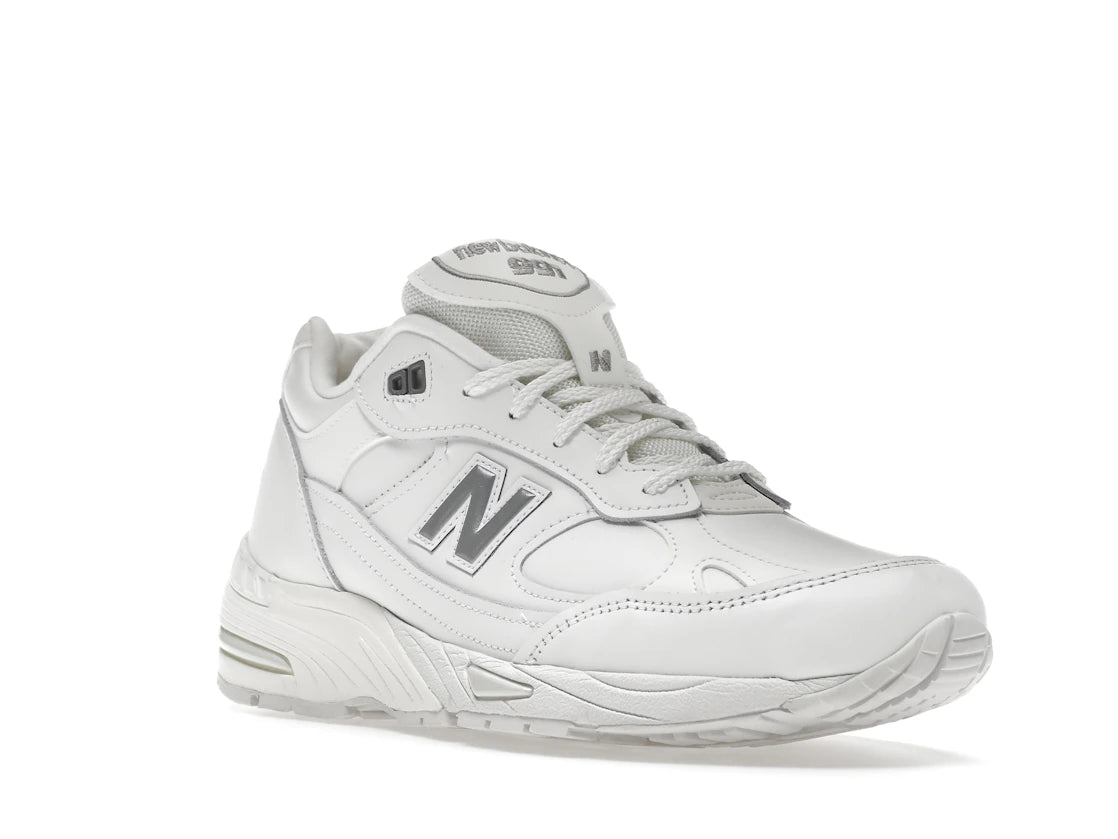 New Balance 991 MiUK White Grey - vue secondaire A