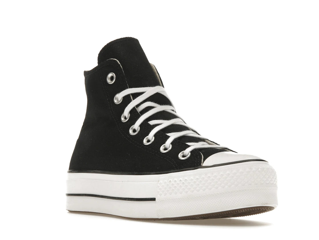 Converse Chuck Taylor All Star Hi Platform Black White (Women's) - vue secondaire A