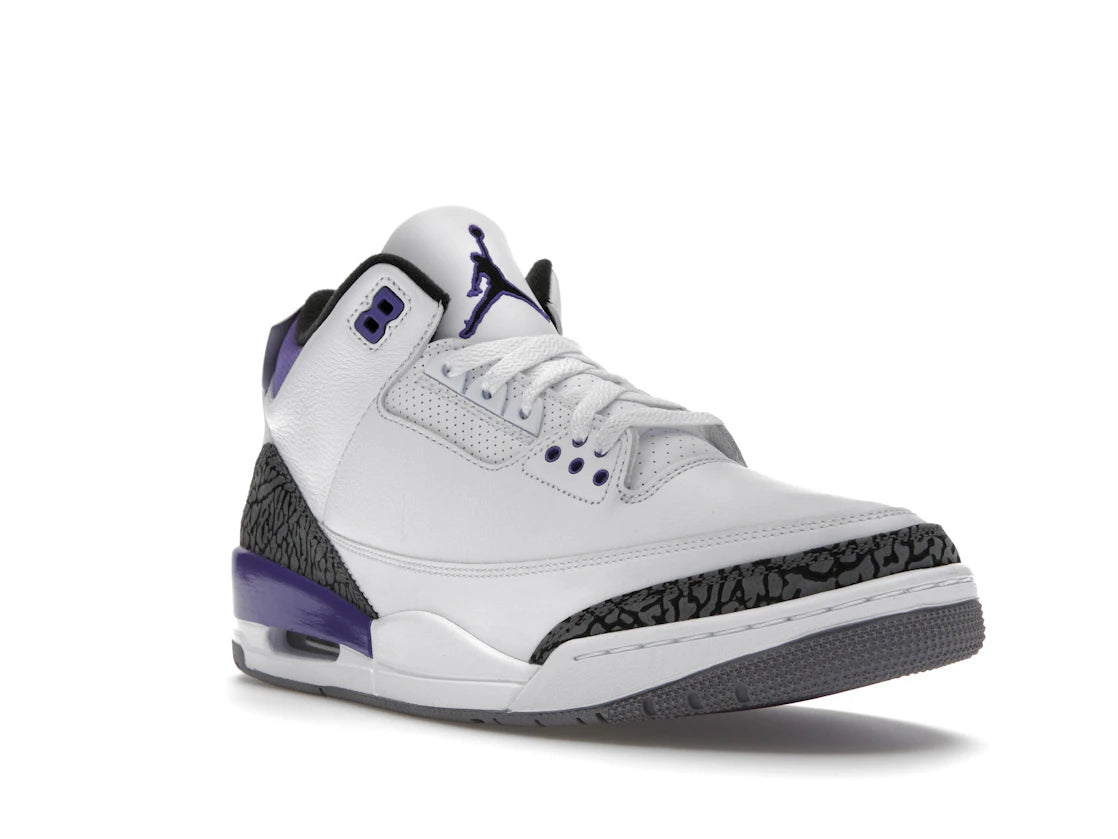 Jordan 3 Retro Dark Iris - vue secondaire A