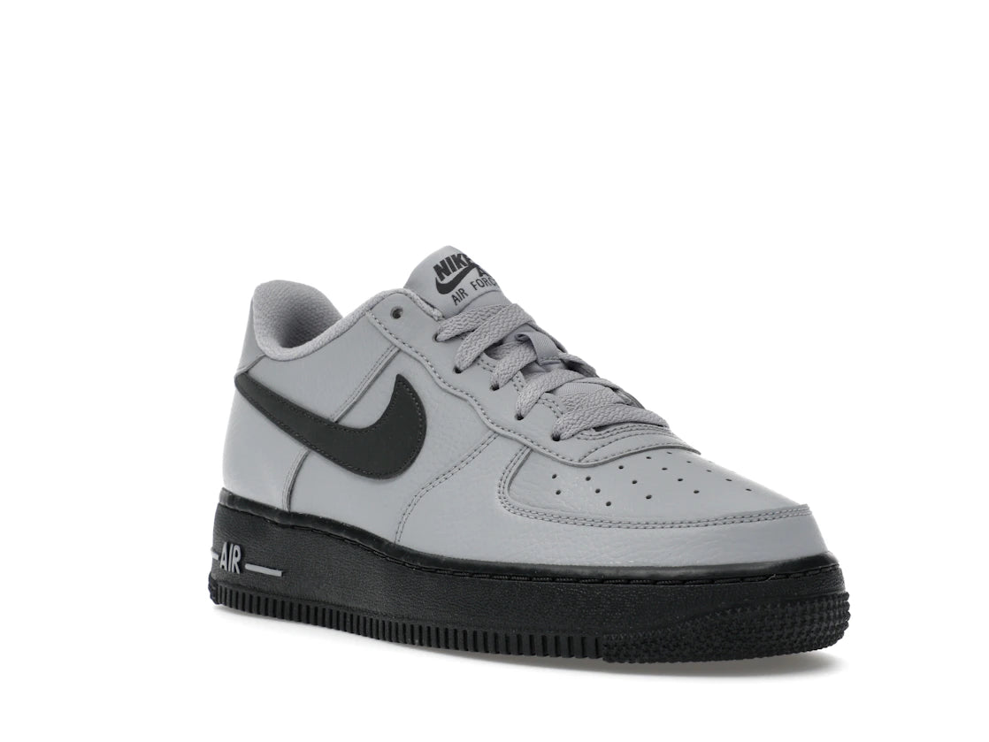 Nike Air Force 1 Low Wolf Grey Dark Smoke Grey (GS) - vue secondaire A
