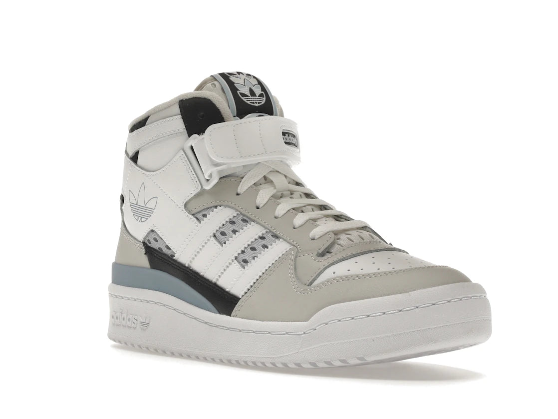 adidas Forum Mid White Ambient Sky - vue secondaire A
