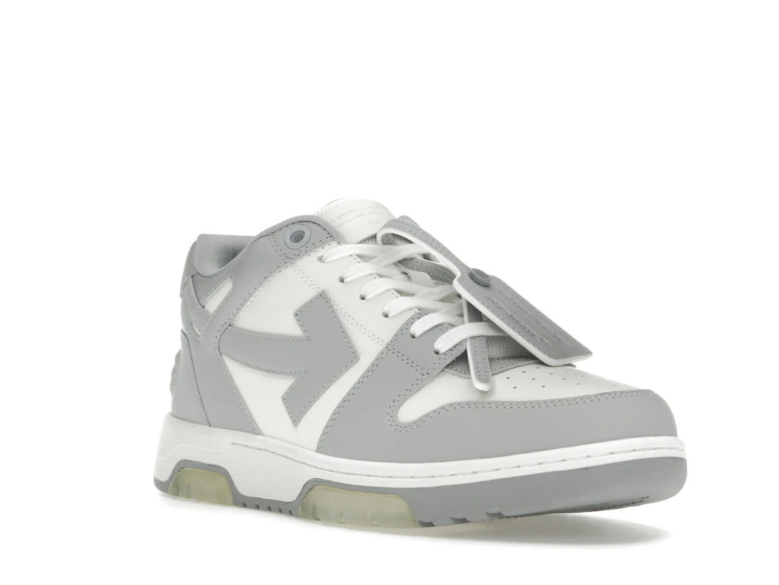 OFF-WHITE Out Of Office OOO Low Tops Grey White (2022) - vue secondaire A