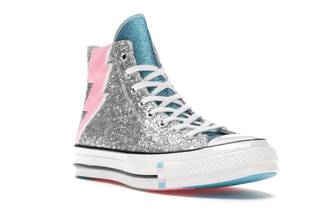 Converse Chuck Taylor All Star Hi Pride Silver (2019) - vue secondaire A