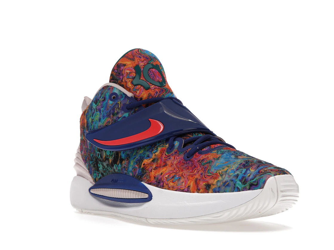 Nike KD 14 Psychedelic - vue secondaire A