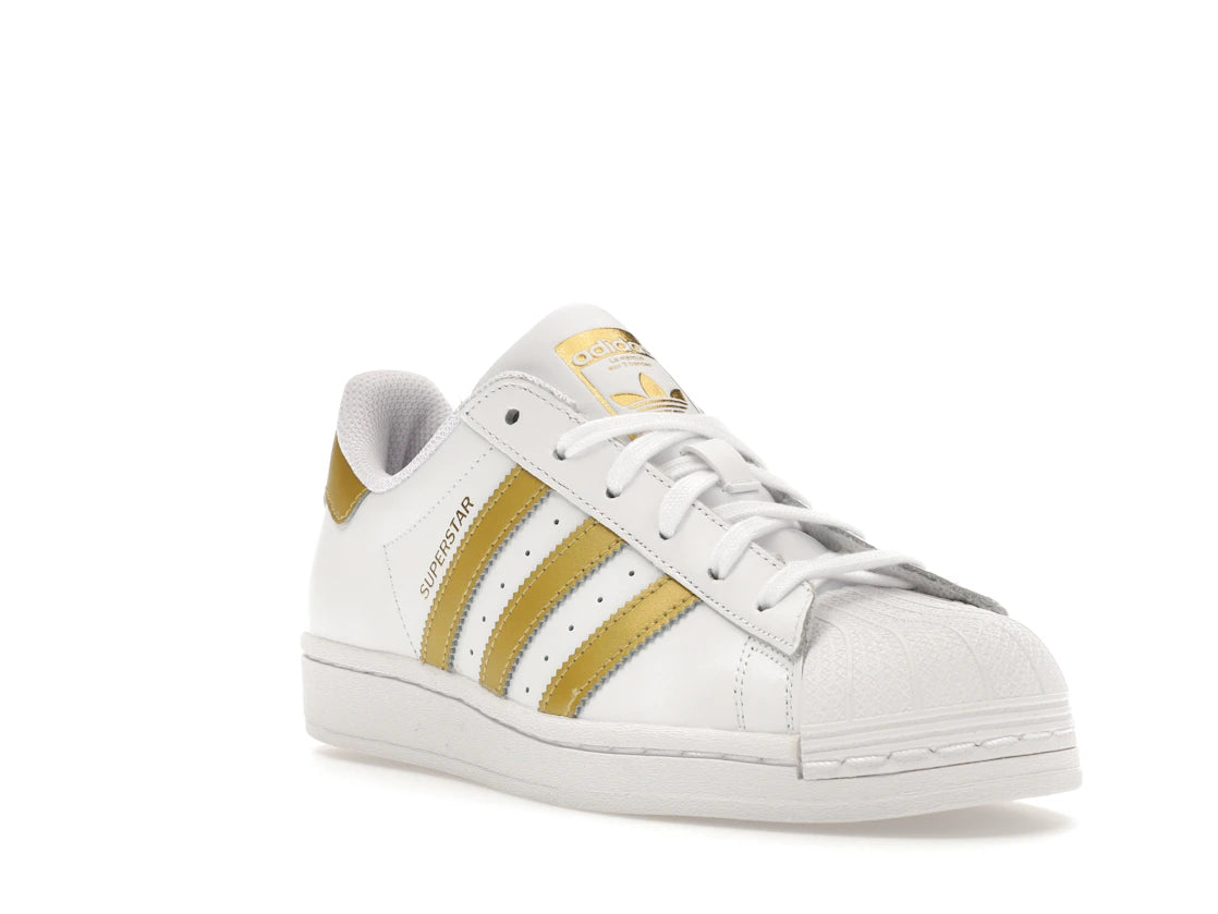 adidas Superstar White Gold Metallic (Women's) - vue secondaire A