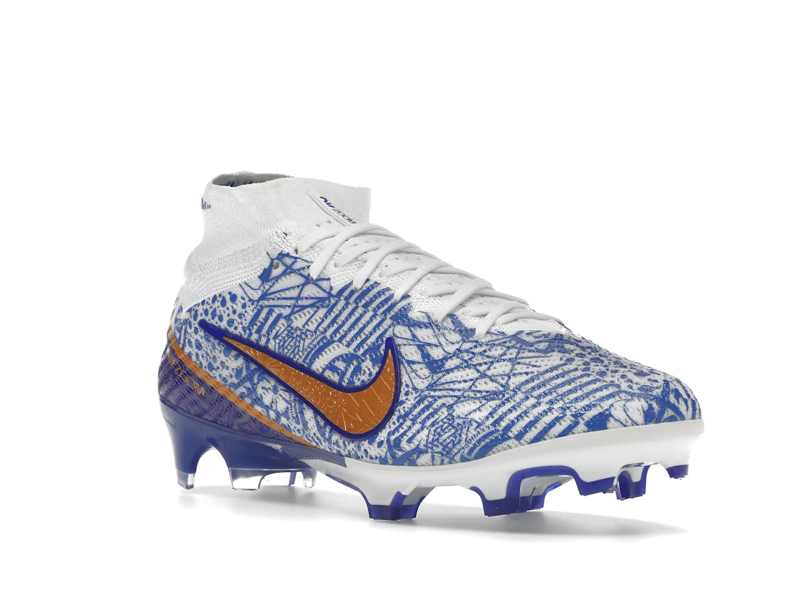 Nike Zoom Mercurial Superfly 9 Elite CR7 FG Azulejo - vue secondaire A