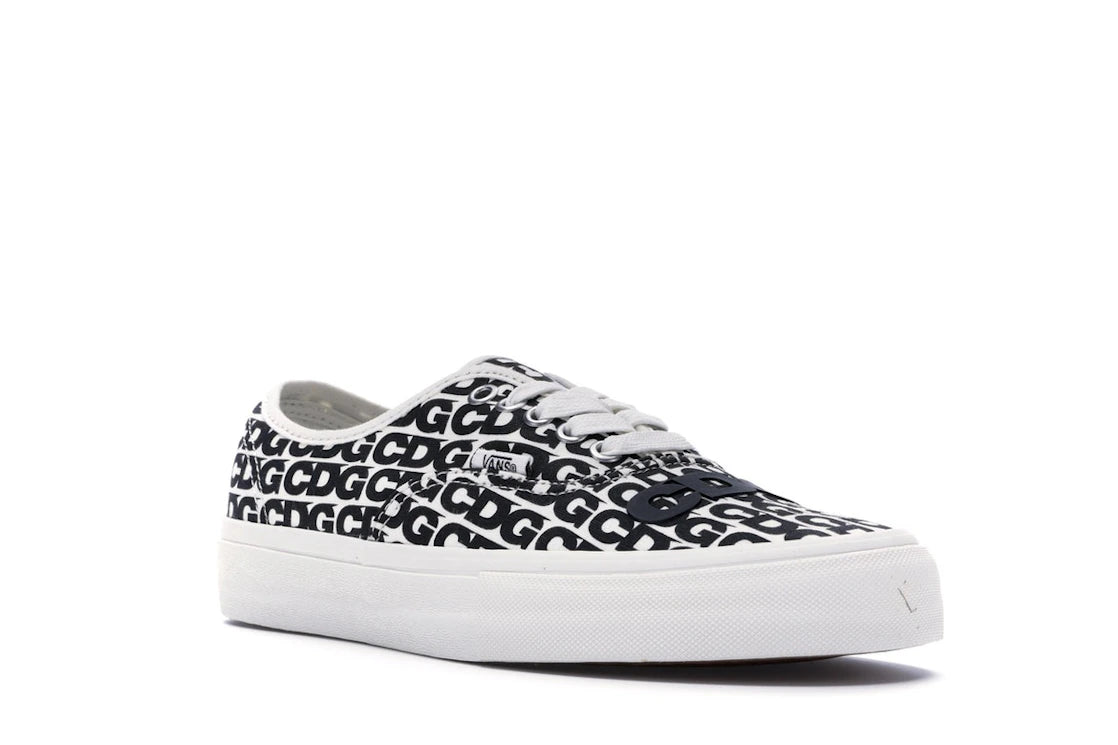 Vans Authentic Comme des Garcons White Heel Tab - vue secondaire A