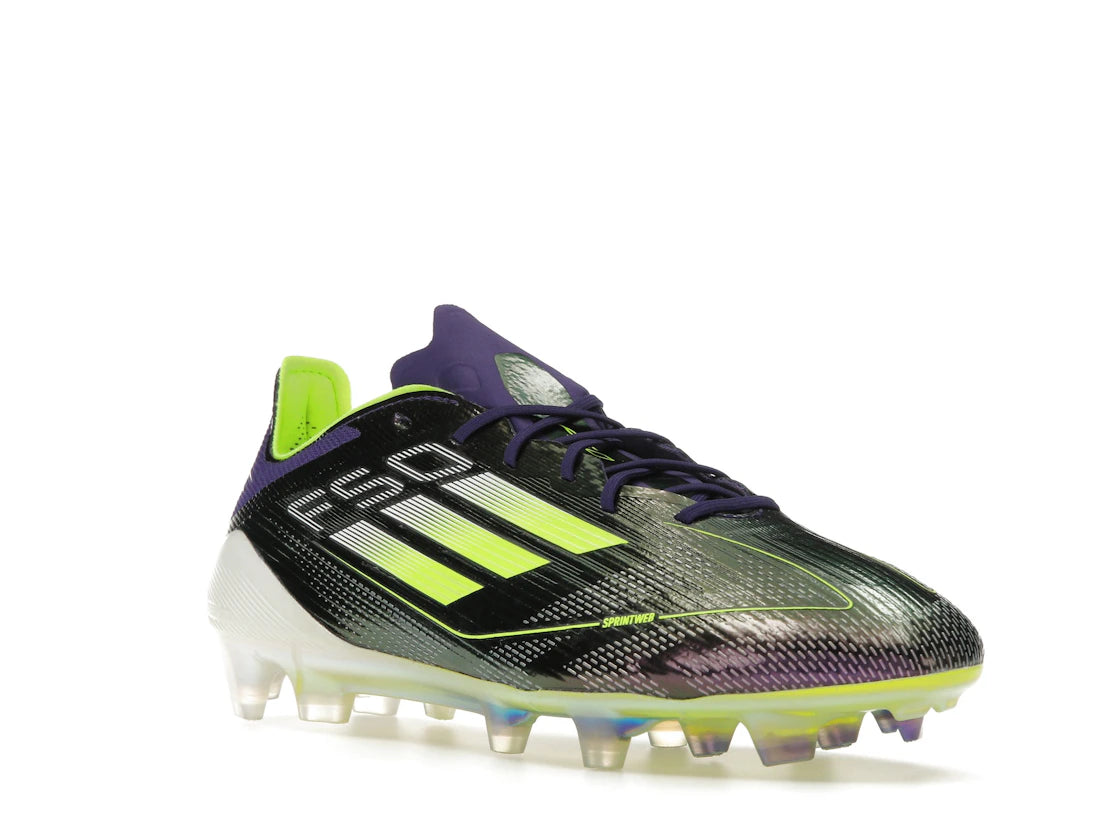 adidas F50 Elite Fast Reborn FG Purple Lucid Lemon - vue secondaire A