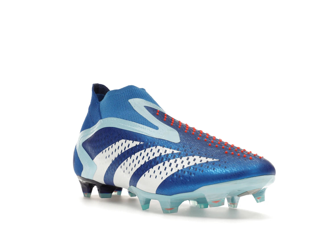 adidas Predator Accuracy+ FG Bright Royal Cloud White Bliss Blue - vue secondaire A