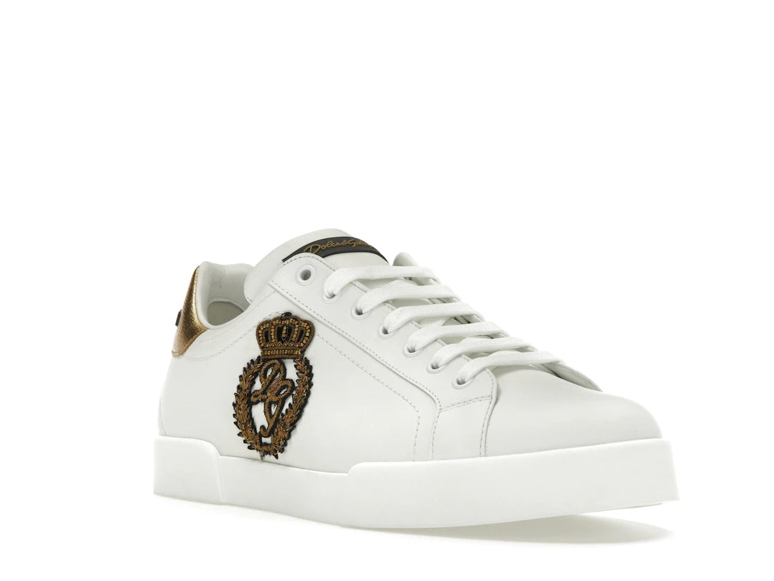 Dolce & Gabbana Portofino Crown Patch White Gold - vue secondaire A