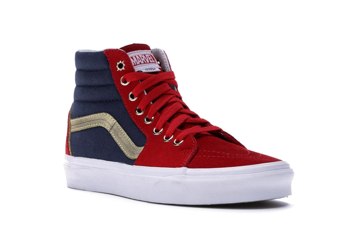 Vans Sk8-Hi Marvel Captain Marvel (Women's) - vue secondaire A