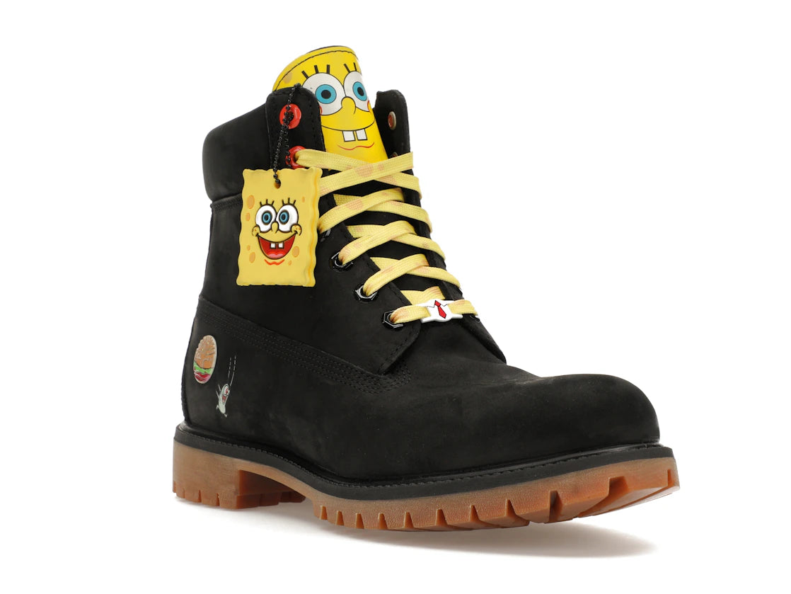 Timberland 6" Boot Spongebob Black - vue secondaire A