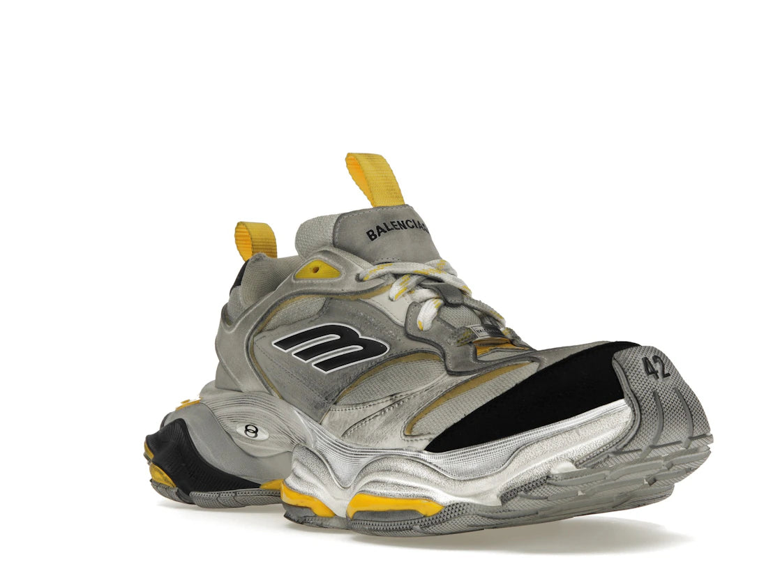 Balenciaga Cargo Sneaker Grey Black Yellow - vue secondaire A