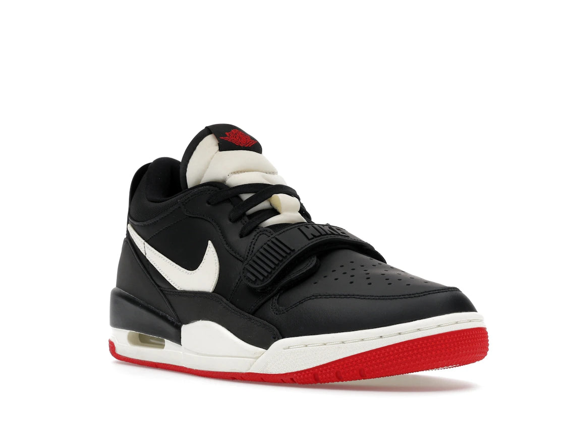 Jordan Legacy 312 Low Black Sail University Red - vue secondaire A