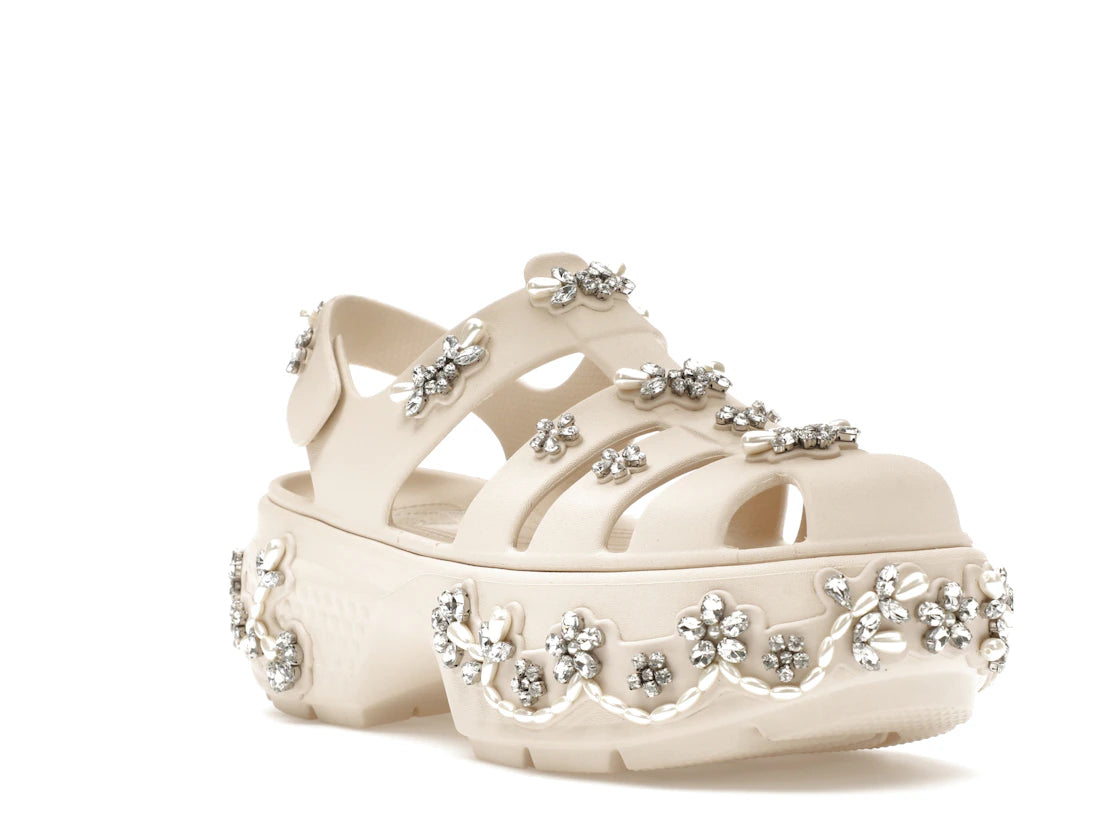 Crocs Stomp Fisherman Clog Simone Rocha Stucco - vue secondaire A