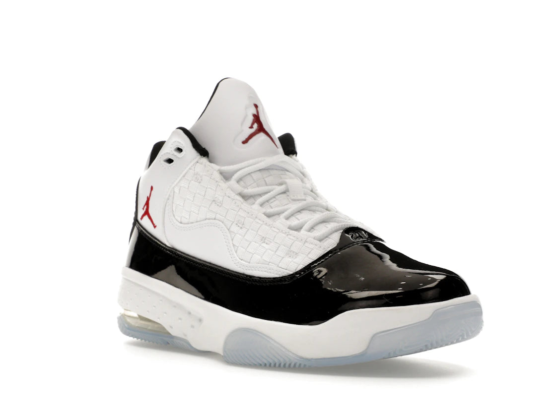 Jordan Max Aura 2 White Black Gym Red - vue secondaire A