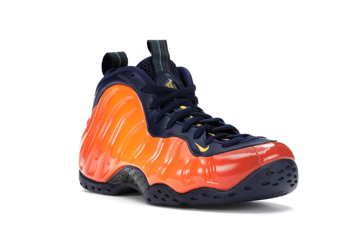 Nike Air Foamposite One Blue Void Rugged Orange - vue secondaire A
