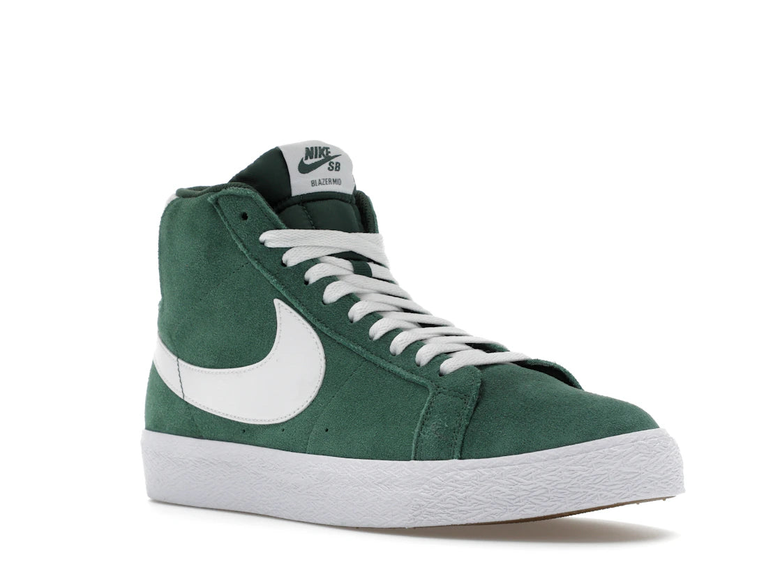 Nike SB Zoom Blazer Mid Fir White - vue secondaire A