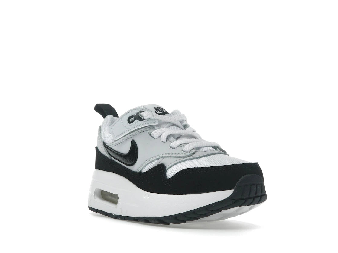 Nike Air Max 1 EasyOn White Black (PS) - vue secondaire A