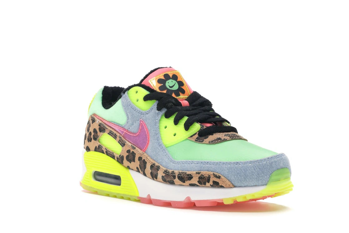 Nike Air Max 90 LX 90s Dancefloor Green (Women's) - vue secondaire A