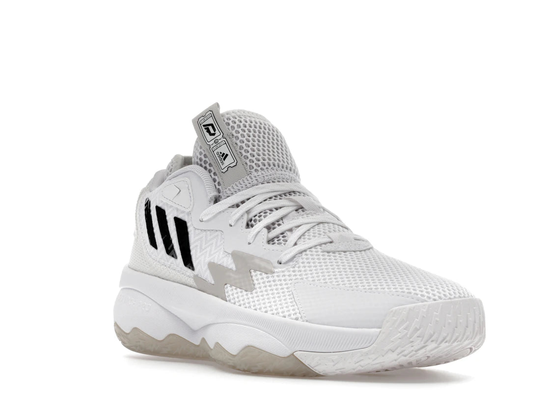 adidas Dame 8 Admit One Cloud White - vue secondaire A