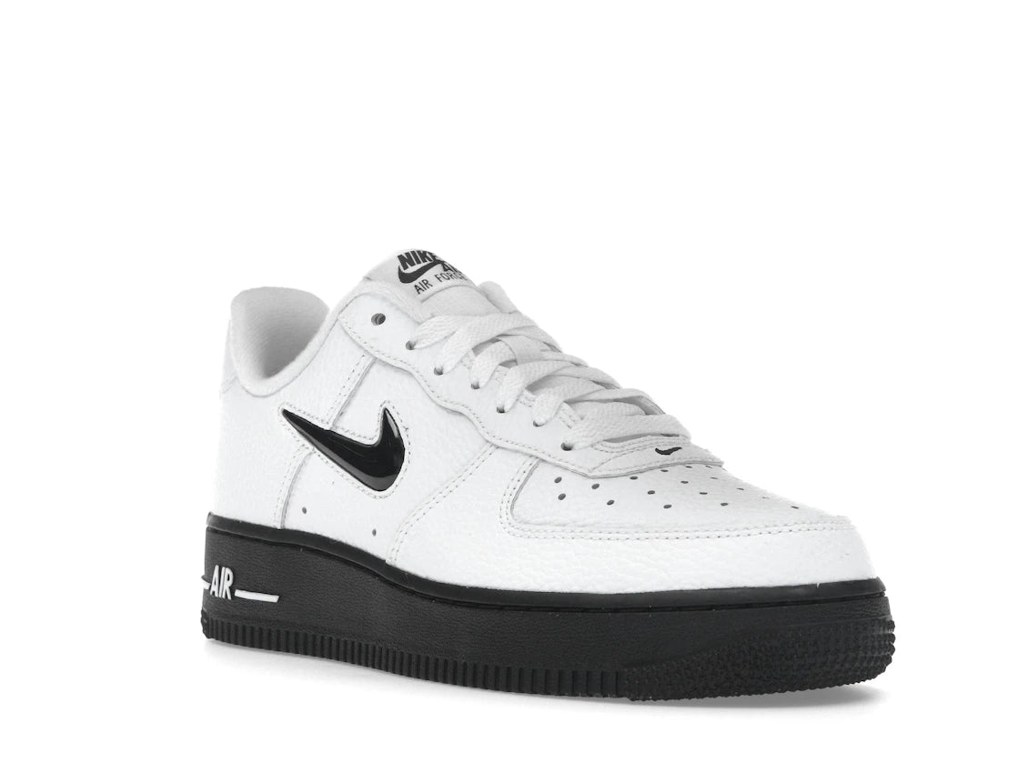 Nike Air Force 1 '07 Low Jewel White Black - vue secondaire A