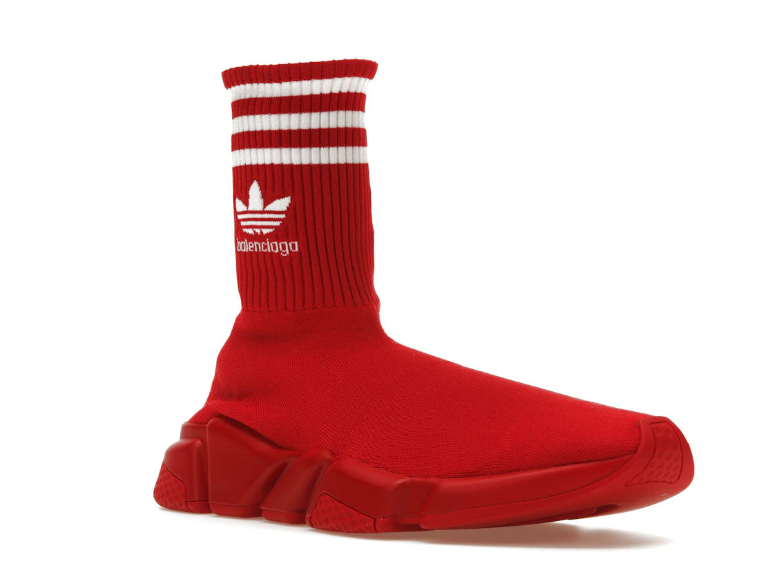 Balenciaga x adidas Speed Trainer Red White - vue secondaire A