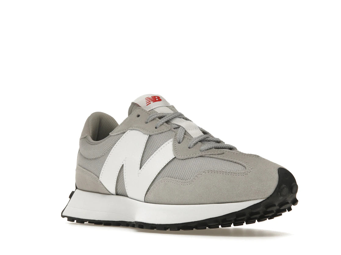 New Balance 327 Rain Cloud White Red - vue secondaire A