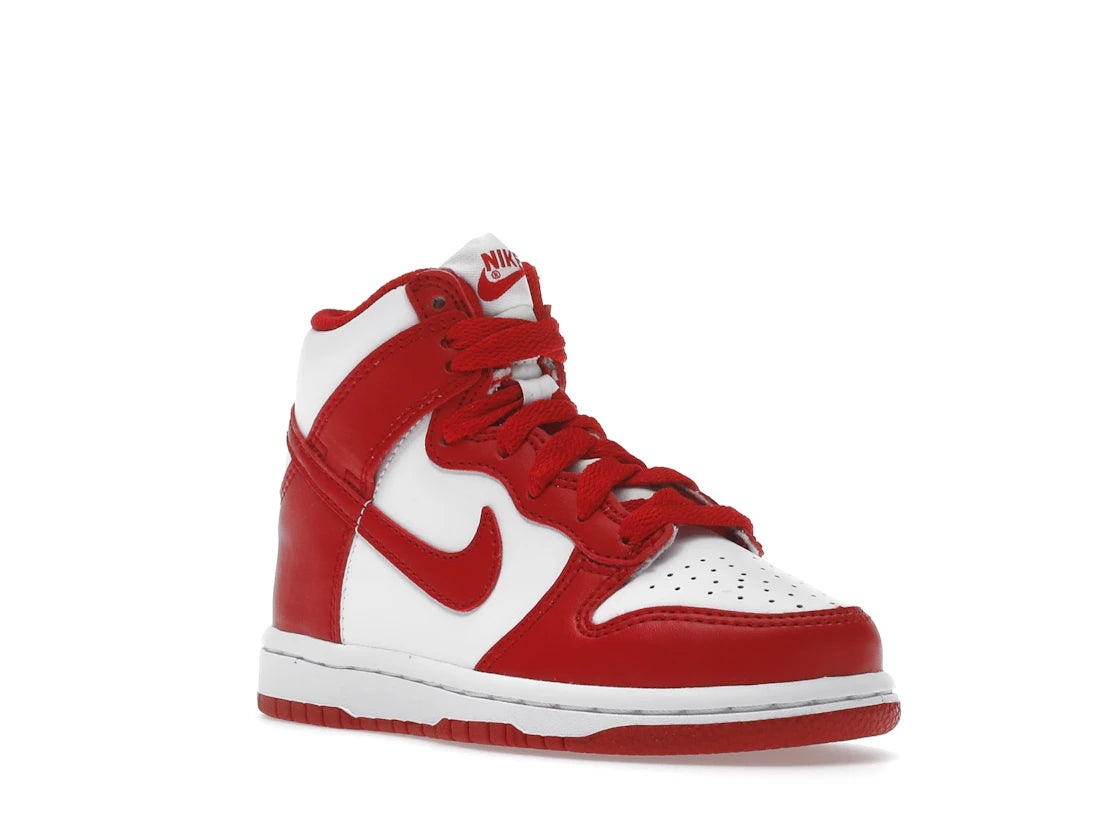 Nike Dunk High Championship White Red (PS) - vue secondaire A
