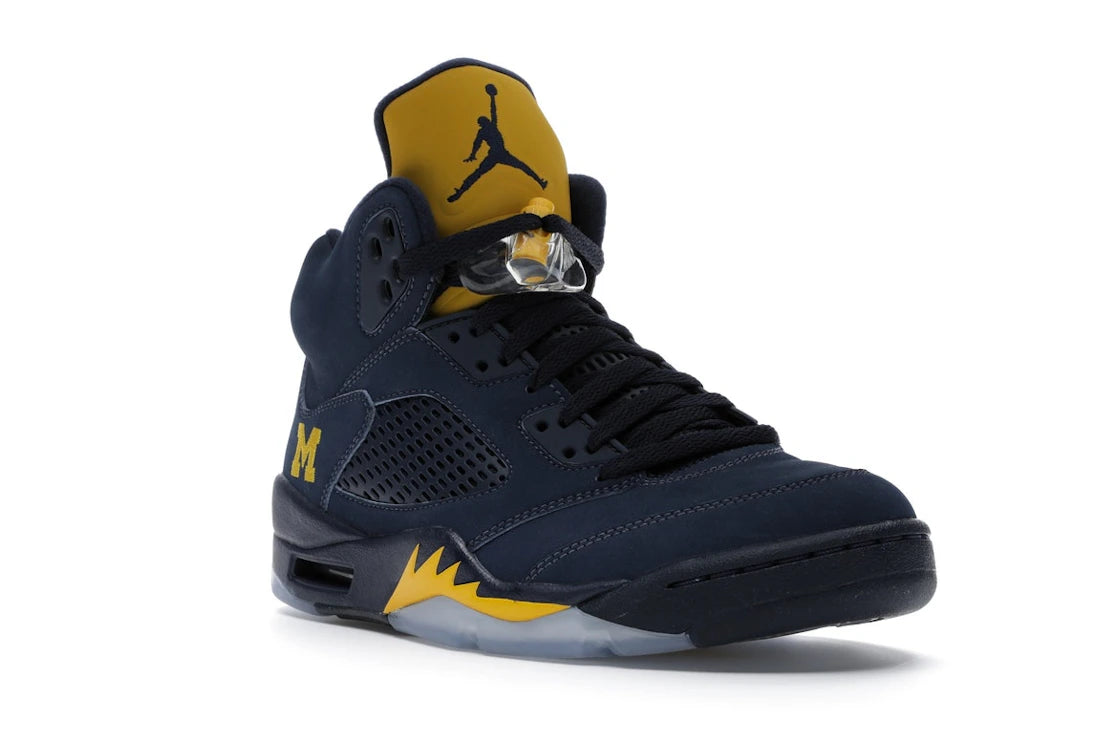 Jordan 5 Retro Michigan PE - vue secondaire A