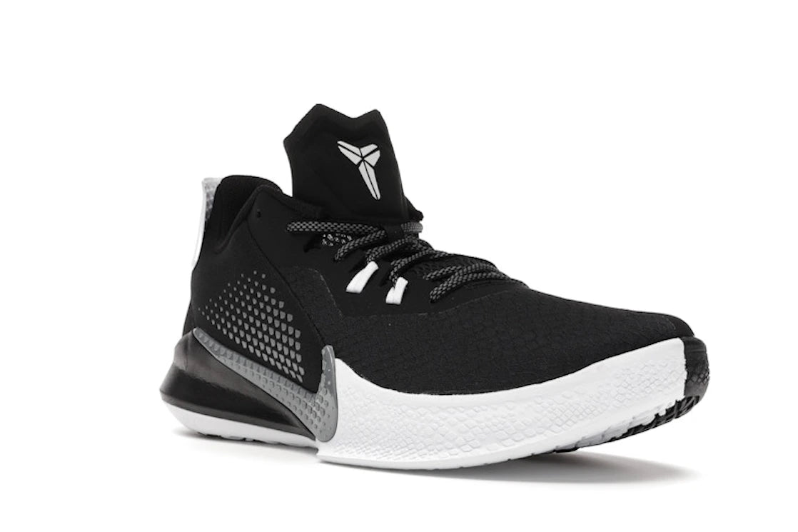 Nike Mamba Fury Black White Smoke Grey - vue secondaire A