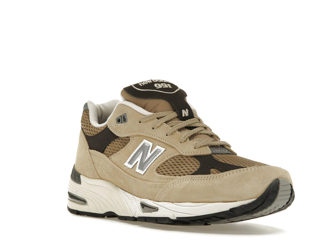 New Balance 991 MiUK Finale Pack Pale Khaki - vue secondaire A
