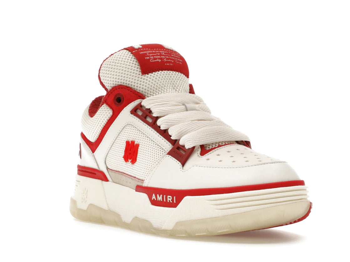 AMIRI MA-1 White Red - vue secondaire A