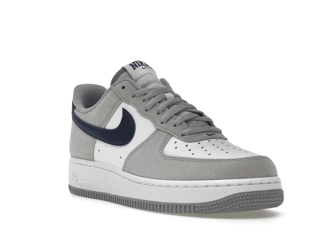 Nike Air Force 1 Low '07 Light Smoke Grey Midnight Navy - vue secondaire A