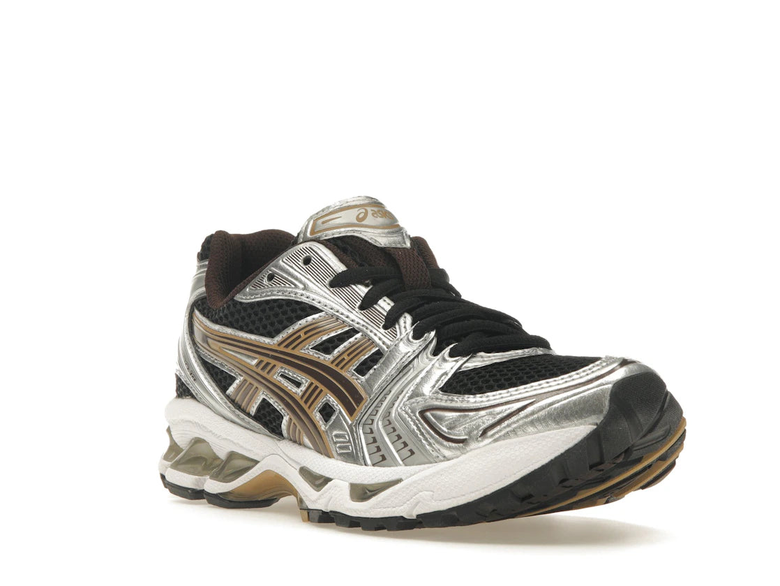 ASICS Gel-Kayano 14 Black Coffee Silver - vue secondaire A