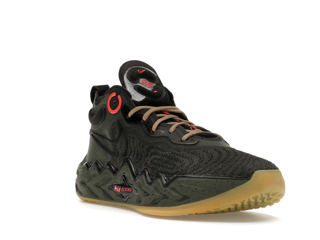 Nike Air Zoom GT Run Black Red Gum - vue secondaire A