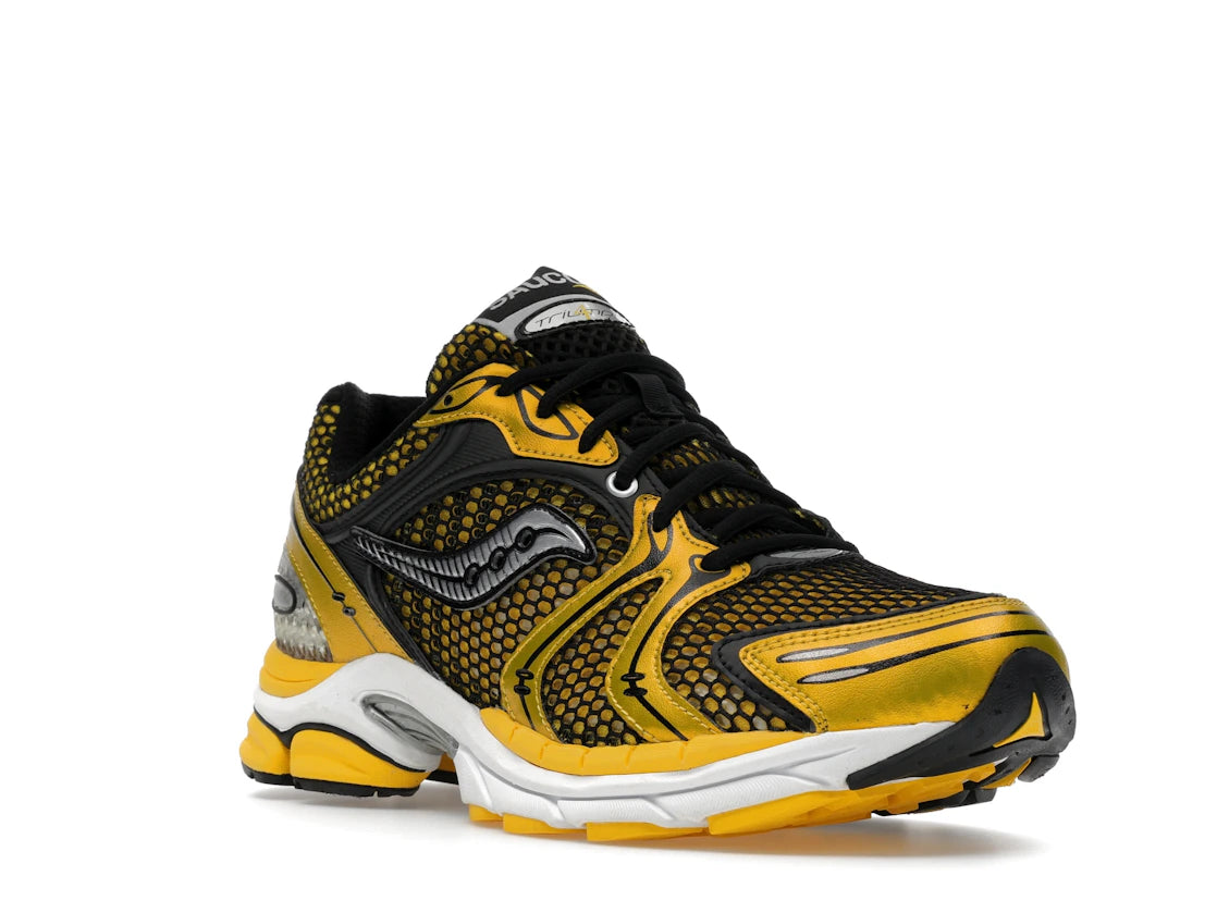 Saucony ProGrid Triumph 4 Lemon Chrome - vue secondaire A