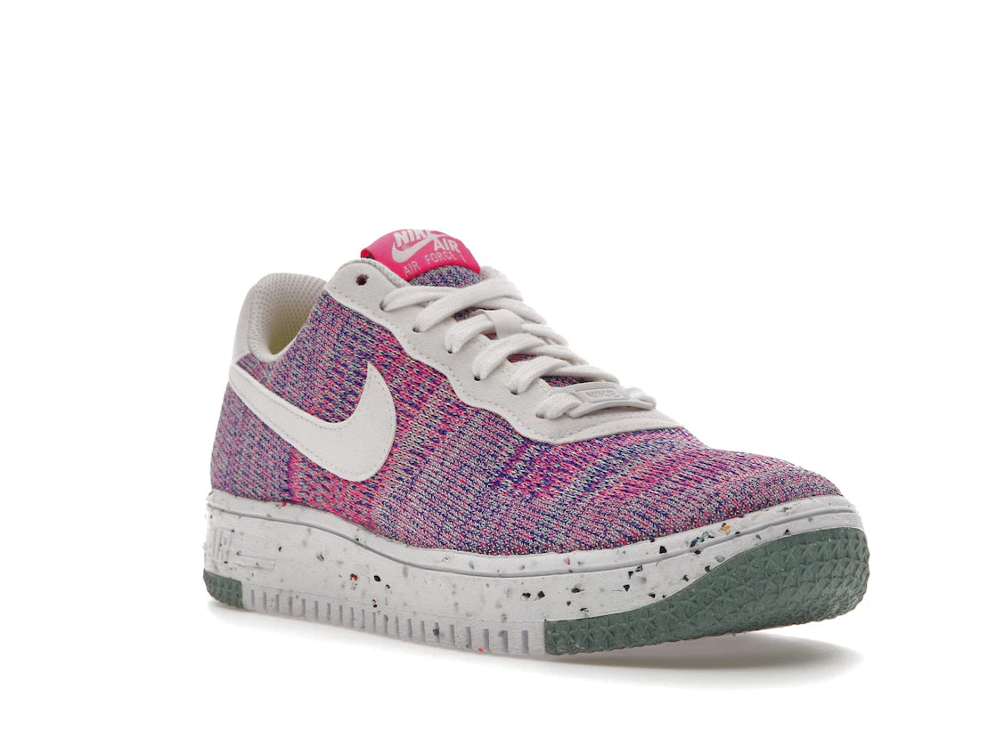 Nike Air Force 1 Low Crater Flyknit Fuchsia Glow (Women's) - vue secondaire A