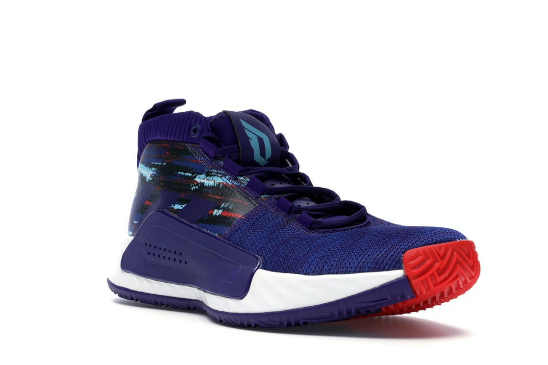 adidas Dame 5 Collegiate Purple - vue secondaire A