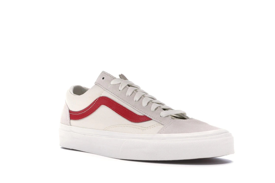 Vans Style 36 Marshmallow Racing Red - vue secondaire A