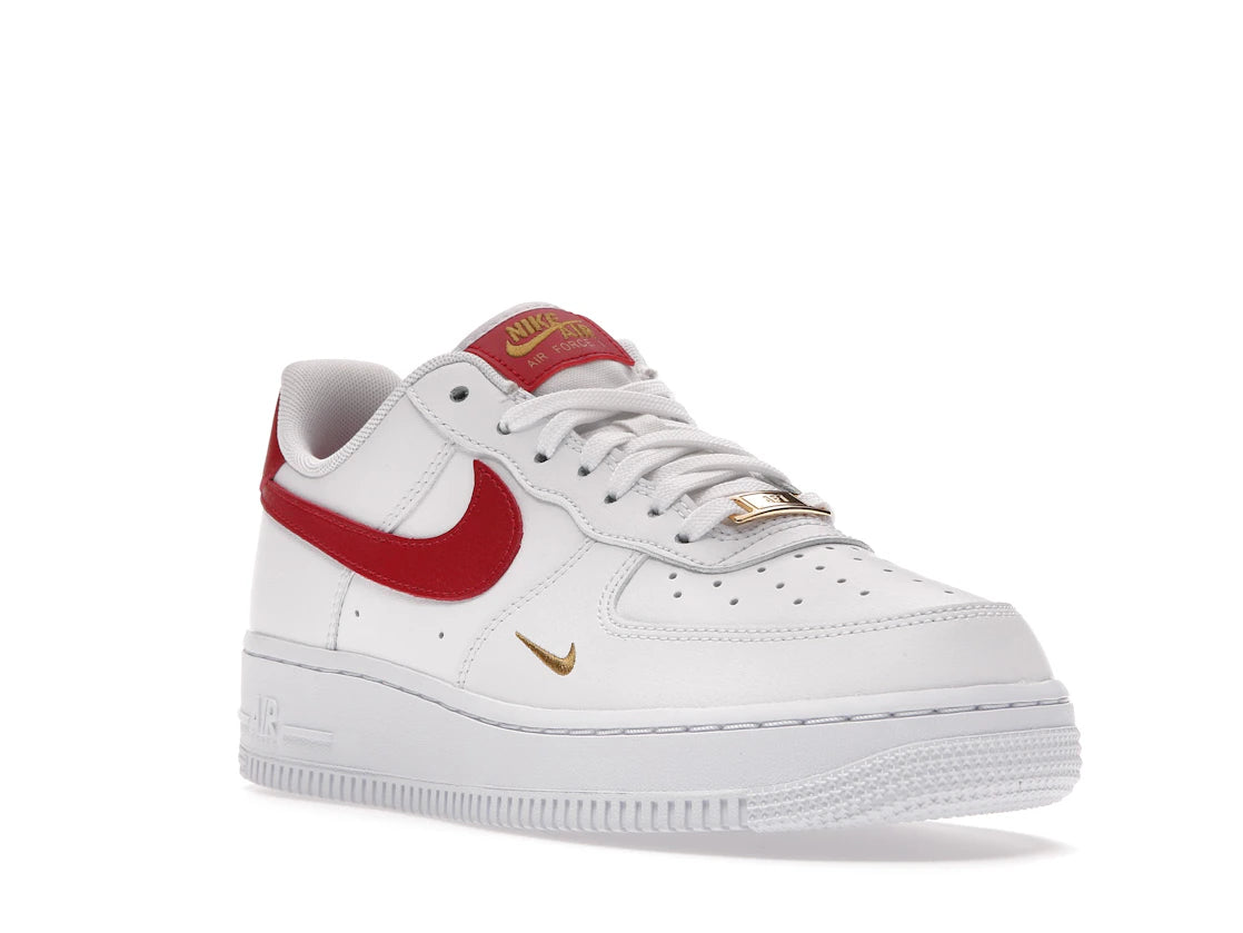 Nike Air Force 1 Low Essential Gym Red Mini Swoosh (Women's) - vue secondaire A