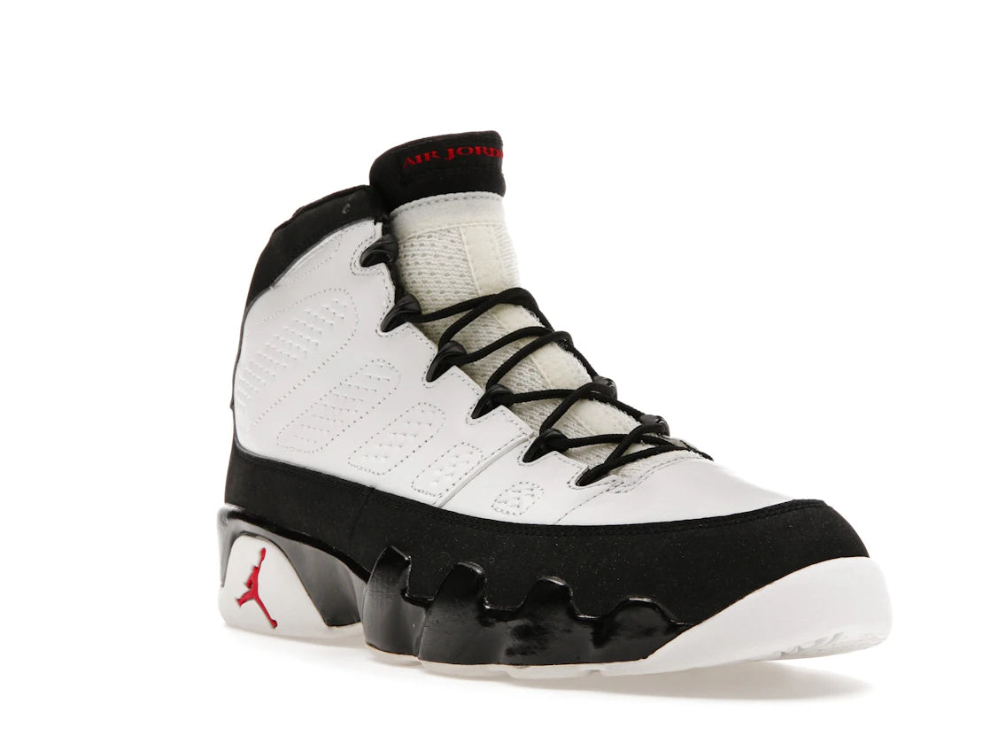 Jordan 9 Retro White Black Red (2002) - vue secondaire A