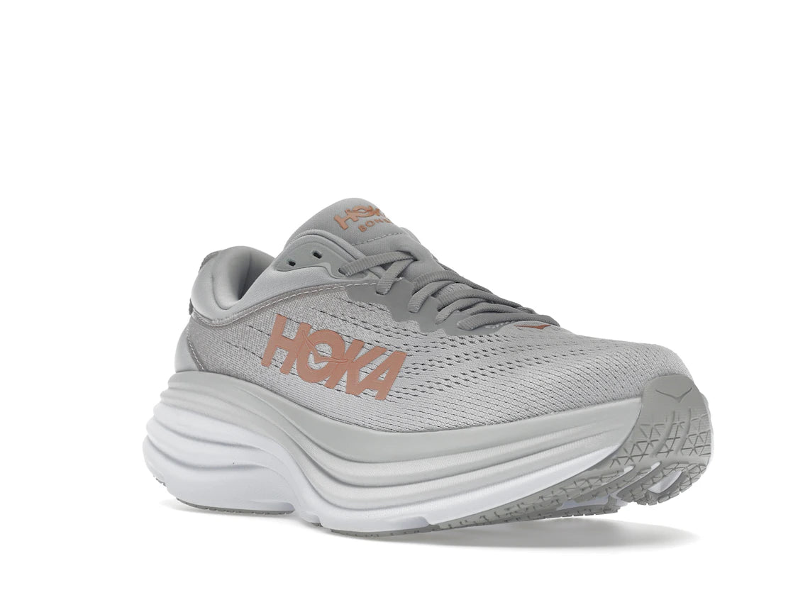 Hoka One One Bondi 8 Harbor Mist Lunar Rock (Women's) - vue secondaire A